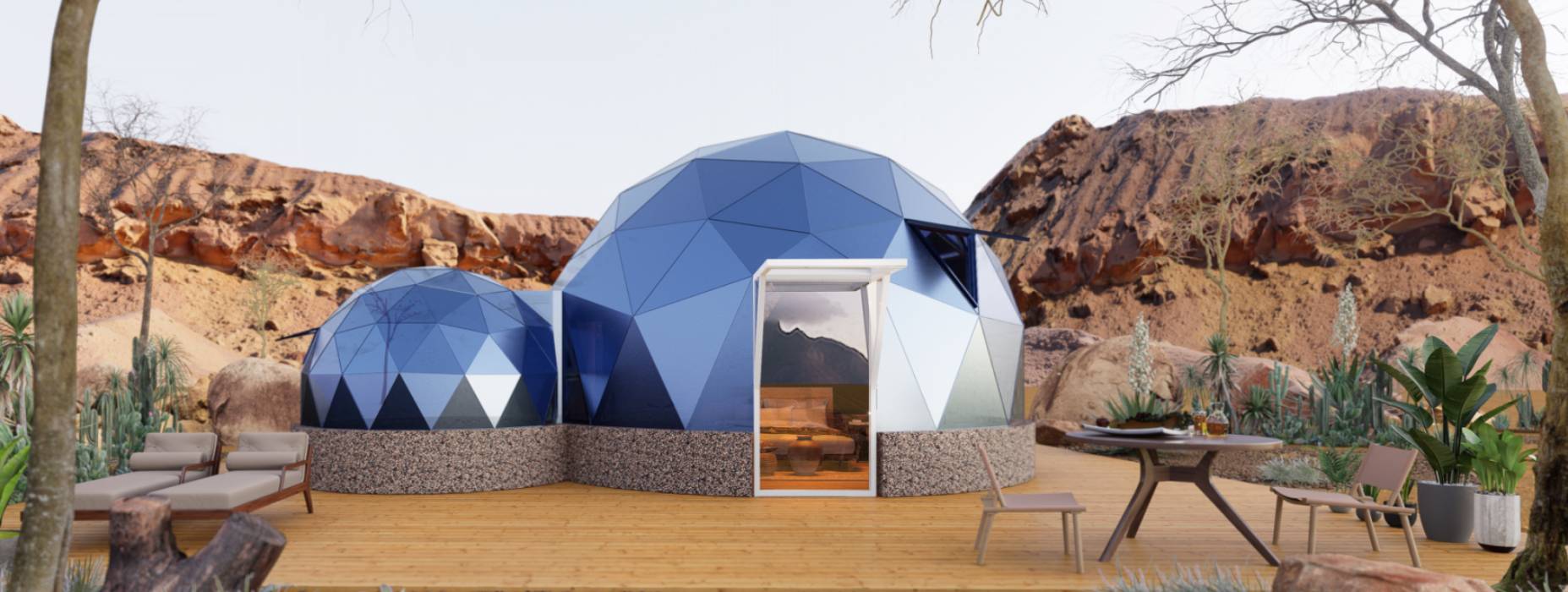 金山区球形智能光伏玻璃星空房